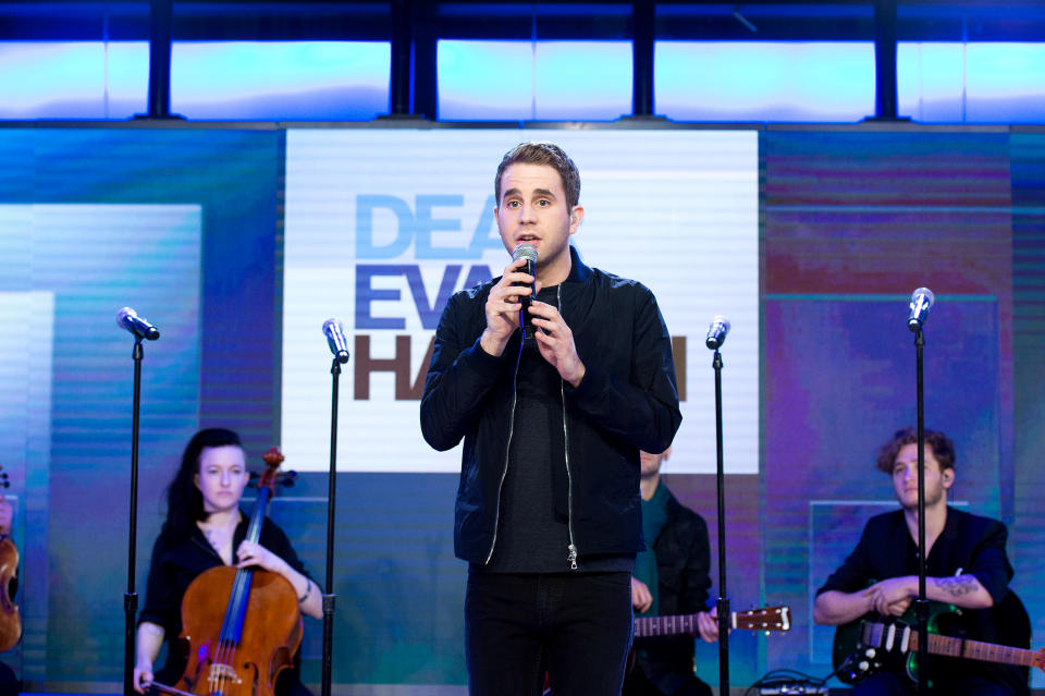 <p><i>Dear Evan Hansen</i> will beat the Bette Midler revival of <i>Hello, Dolly!</i> <i>Dear Evan Hansen</i> won six Tony Awards in June, including Best Musical and Best Performance by a Lead Actor in a Musical for Ben Platt. (Photo: Nathan Congleton/NBC/NBCU Photo Bank via Getty Images) </p>