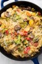 <p>Celebrate spring with one taste of this veggie-loaded pasta..</p><p>Get the recipe from <a rel="nofollow noopener" href="https://www.delish.com/cooking/recipe-ideas/recipes/a46532/angel-hair-primavera-recipe/" target="_blank" data-ylk="slk:Delish;elm:context_link;itc:0;sec:content-canvas" class="link ">Delish</a>.</p>