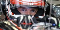 McLaren Formula One driver Jenson Button of Britain sits in his car in the pit during the first practice session of the Austrian F1 Grand Prix at the Red Bull Ring circuit in Spielberg, Austria, June 19, 2015. REUTERS/Leonhard Foeger