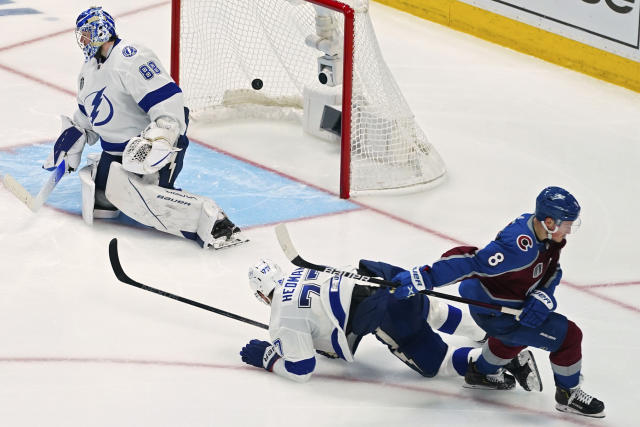 Colorado Avalanche bury Tampa Bay Lightning 7-0 in Game 2 rout