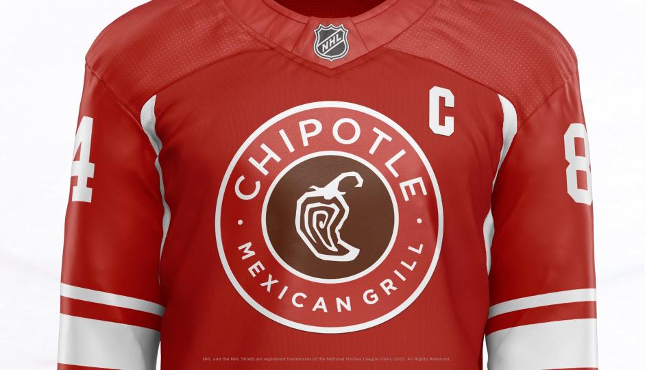 Wear a hockey jersey into any participating Chipotle location after 3 p.m. Tuesday, May 23, and get a free entrée item with every entrée item of equal or greater value purchased (limited to five free menu items per check, subject to availability).