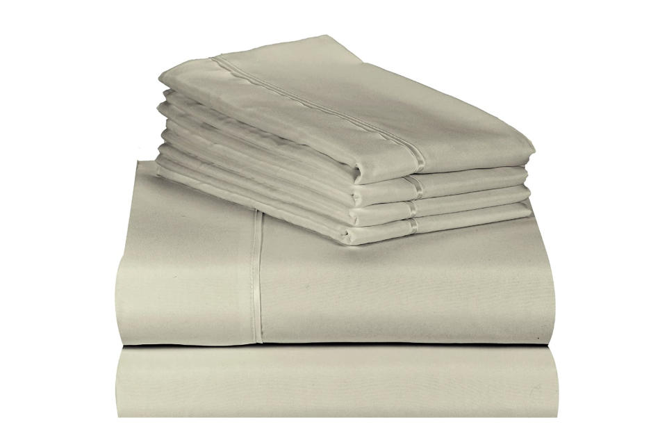 An image of LuxClub bamboo sheet set