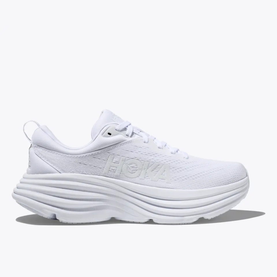 <p><a href="https://go.redirectingat.com?id=74968X1596630&url=https%3A%2F%2Fwww.hoka.com%2Fen%2Fus%2Fwomens-everyday-running-shoes%2Fbondi-8%2F1127952.html&sref=https%3A%2F%2Fwww.prevention.com%2Fhealth%2Fg46909054%2Fbest-shoes-for-back-pain%2F" rel="nofollow noopener" target="_blank" data-ylk="slk:Shop Now;elm:context_link;itc:0;sec:content-canvas" class="link ">Shop Now</a></p><p>Bondi 8</p><p>Hoka</p><p>$165.00</p>