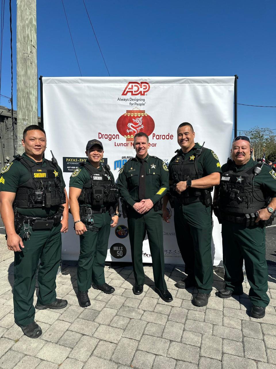 Orange County deputies attended the 12th Annual Central Florida Dragon Parade in Orlando.