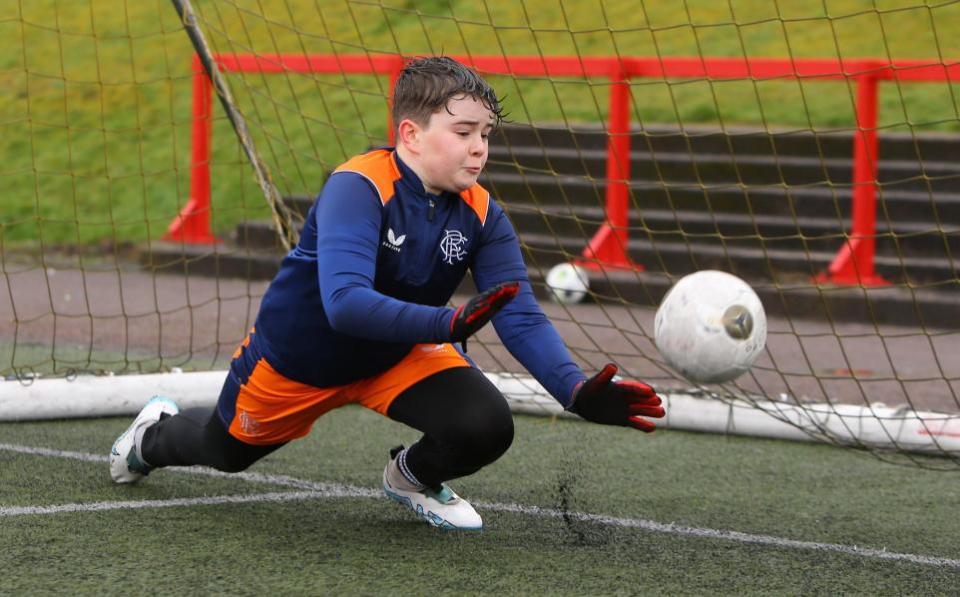 Glasgow Times: Football fun in Castlemilk