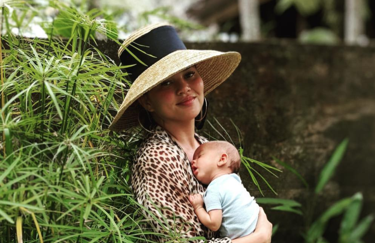 Chrissy Teigen Is Totally Into Spanx Now That She's A New Mom