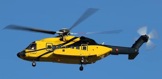 This Sikorsky S-92A was involved in the near-crash close to Sable Island in 2019.  (Transportation Safety Board - image credit)