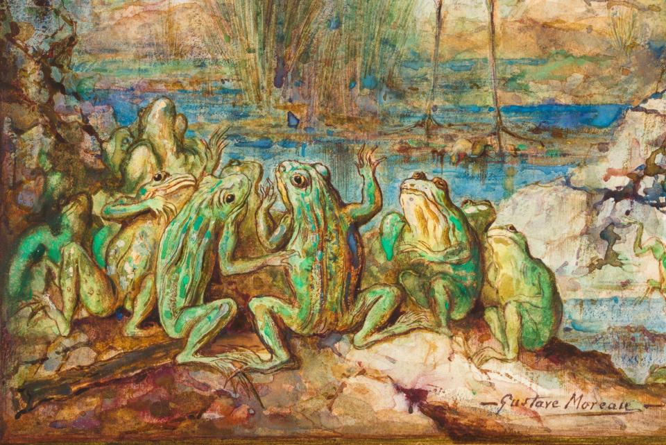 The Frogs who Ask for a King, 1884 - © Private Collection