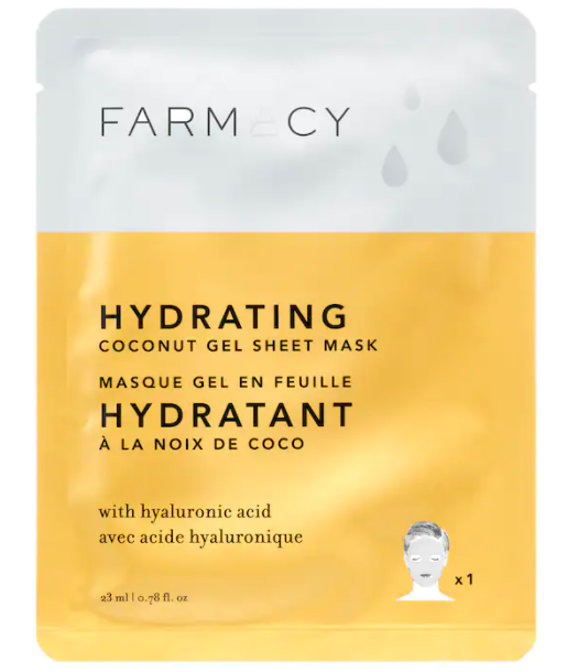 Farmacy Hydrating Coconut Gel Sheet Mask. Image via Sephora.