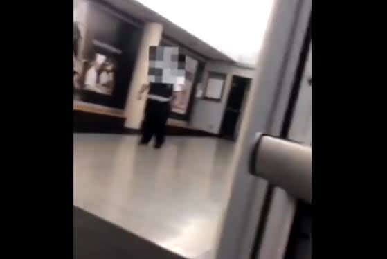 A screen shot of the video posted to social media by Hamilton MPP Sara Jama on Wednesday. (Sara Jama/X - image credit)