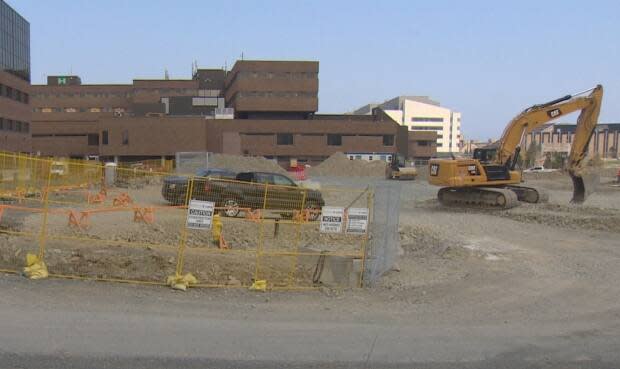 The new mental health and addictions facility is being built next to the Health Sciences Centre in St. John's.