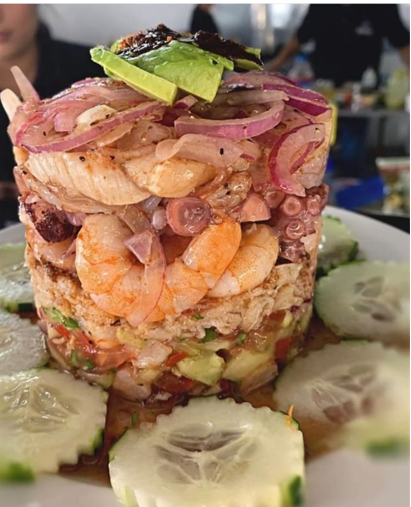 Torre de mariscos y escabeches: recetas frescas para la cuaresma