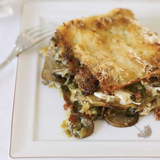 Celery Root and Mushroom Lasagna