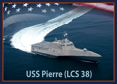 USS Pierre (LCS 38) (Photo courtesy Austal USA)