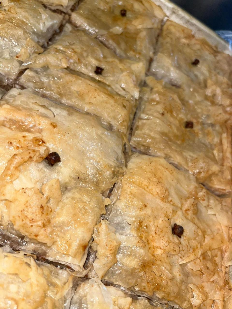 Maria’s Place, 67 Main St., Taunton, is now serving homemade baklava.