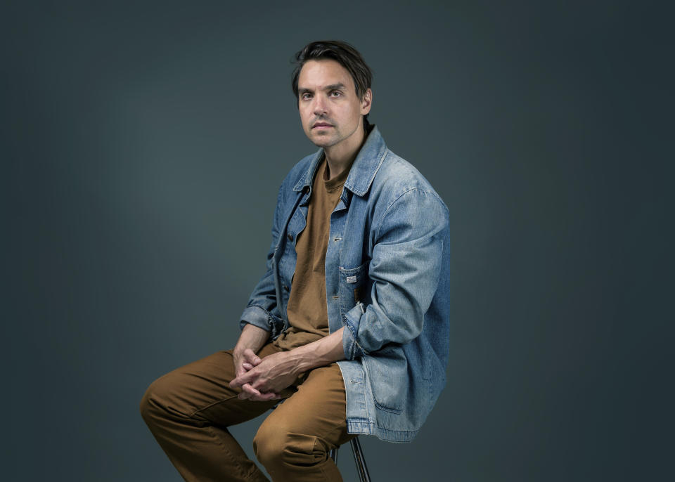 Tony Award nominee Will Butler poses for a portrait on Monday, June 3, 2024, in New York. (Photo by Christopher Smith/Invision/AP)