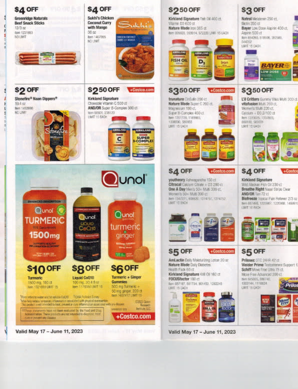 Costco coupon book may 2023 ad scan prices