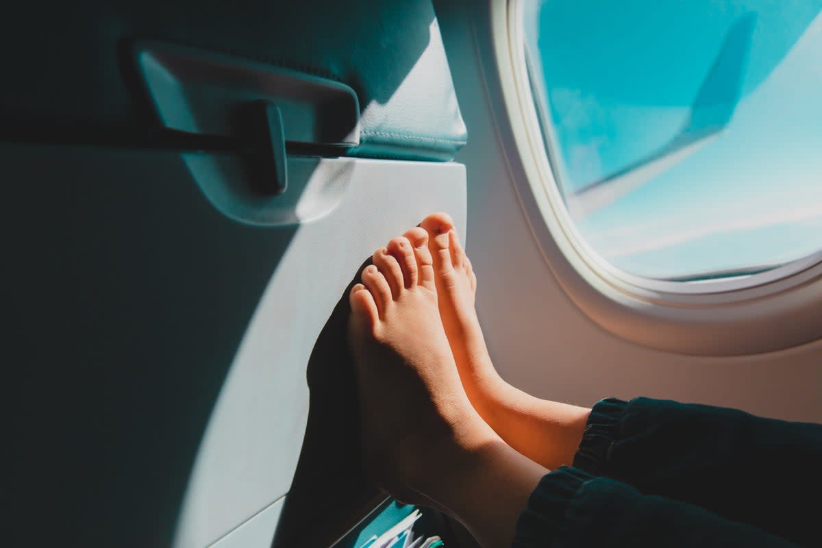 Barefoot flying: The ultimate travel sin?  (Getty Images/iStockphoto)