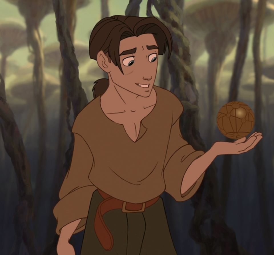 Screenshot from "Treasure Planet"