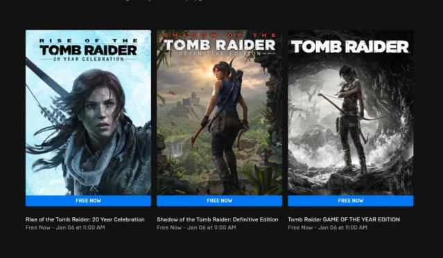 Get 3 complete Tomb Raider for free, strings (save $90)