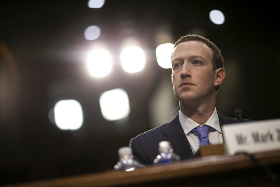 The second round of congressional hearings for Mark Zuckerberg is happening