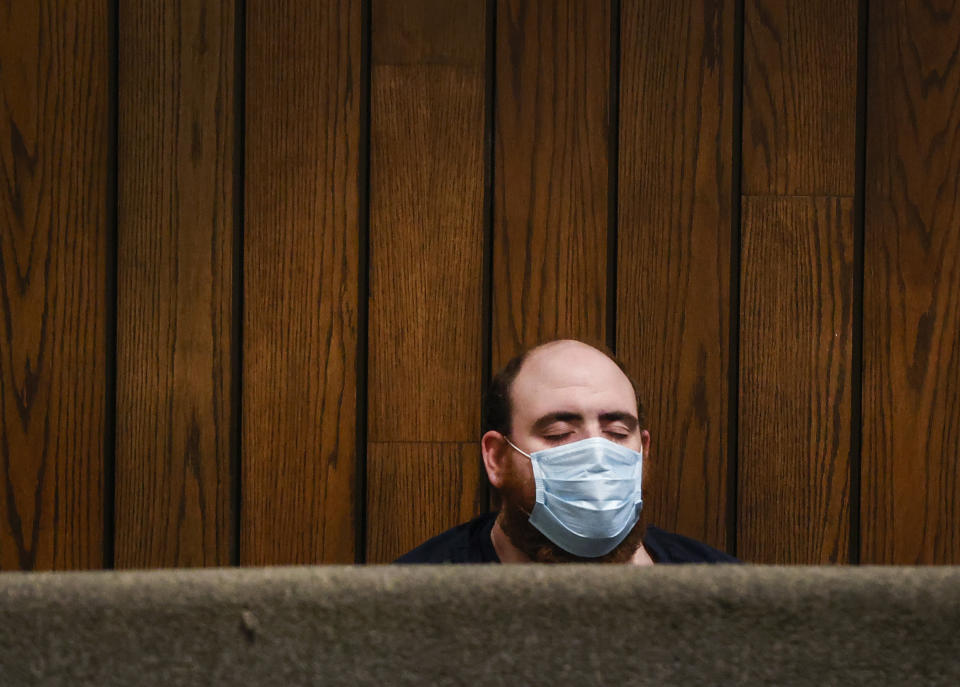 FILE - Joel Bowman appears in Judge Karen Massey's courtroom on Thursday, Oct. 12, 2023, Memphis. (Mark Weber/The Daily Memphian, File)