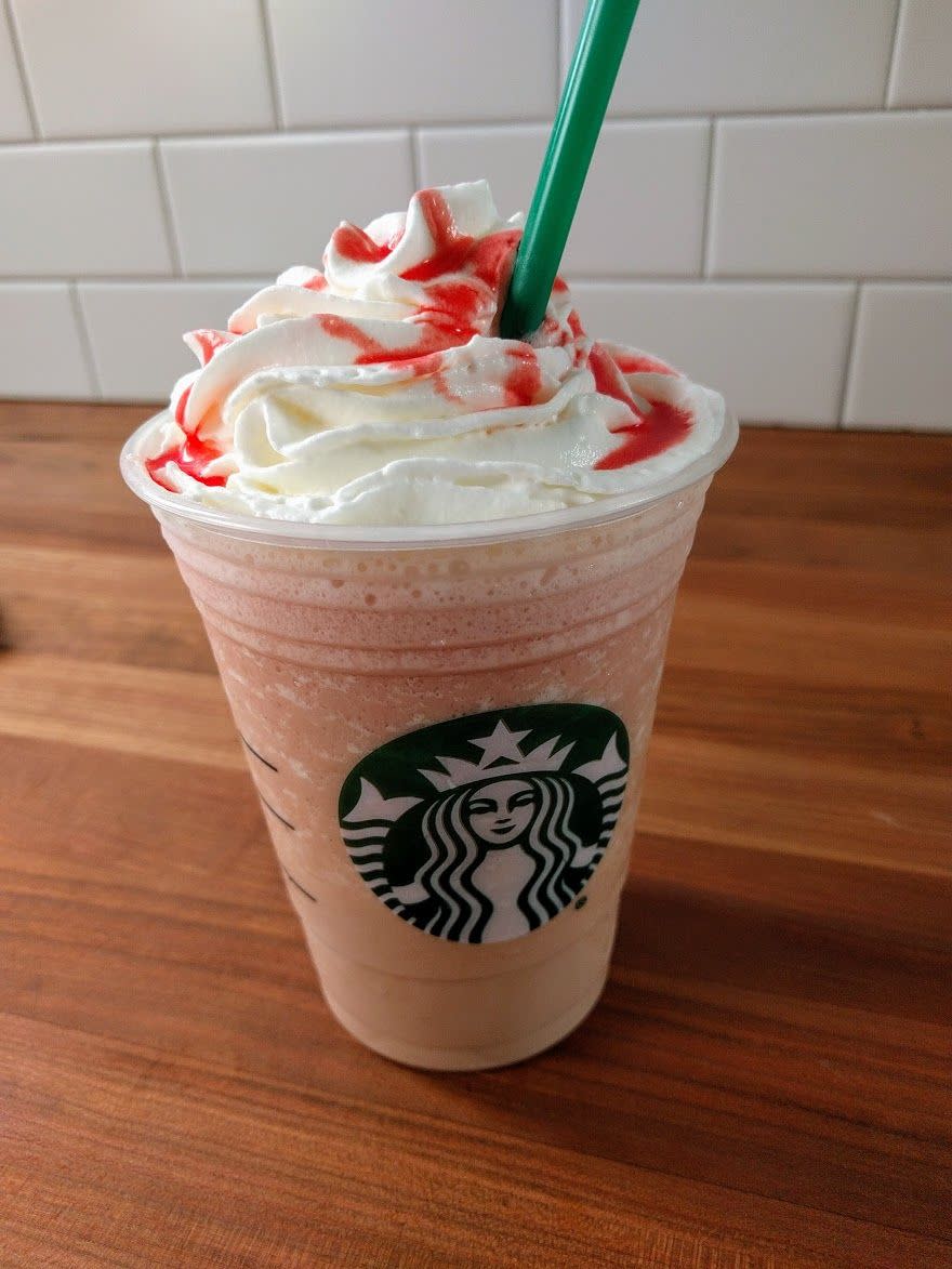 Raspberry Cheesecake Frappuccino