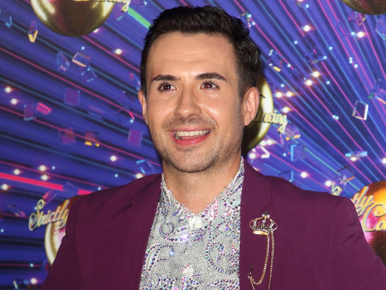 Will Bayley at the Strictly Come Dancing Launch at BBC Broadcasting House in London. (Photo by Keith Mayhew/SOPA Images/LightRocket via Getty Images)