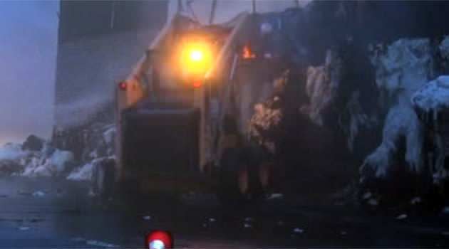 A cotton truck caught fire on Thursday, closing the Great Western Highway for nine hours. Photo: 7News