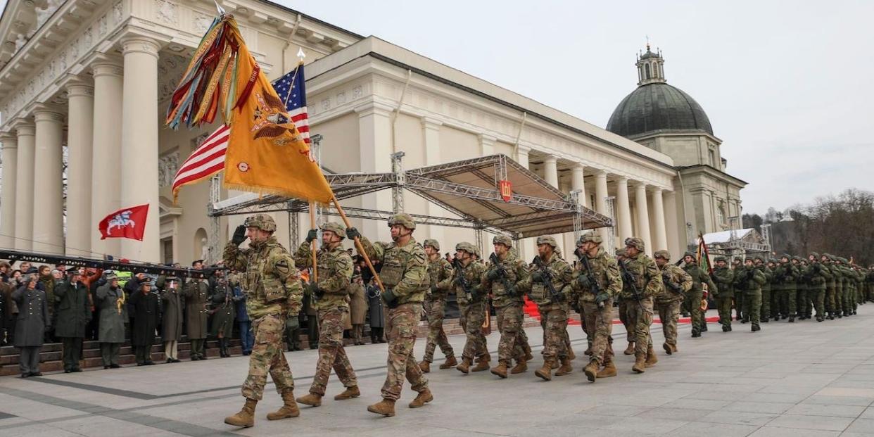 US Army soldiers Lithuania