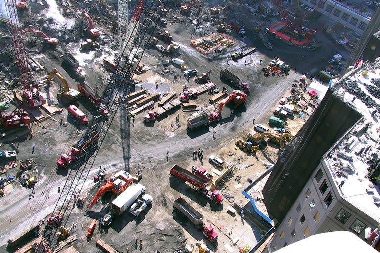 Las fotos inéditas tras el ataque del 11-s en New York halladas en una subasta