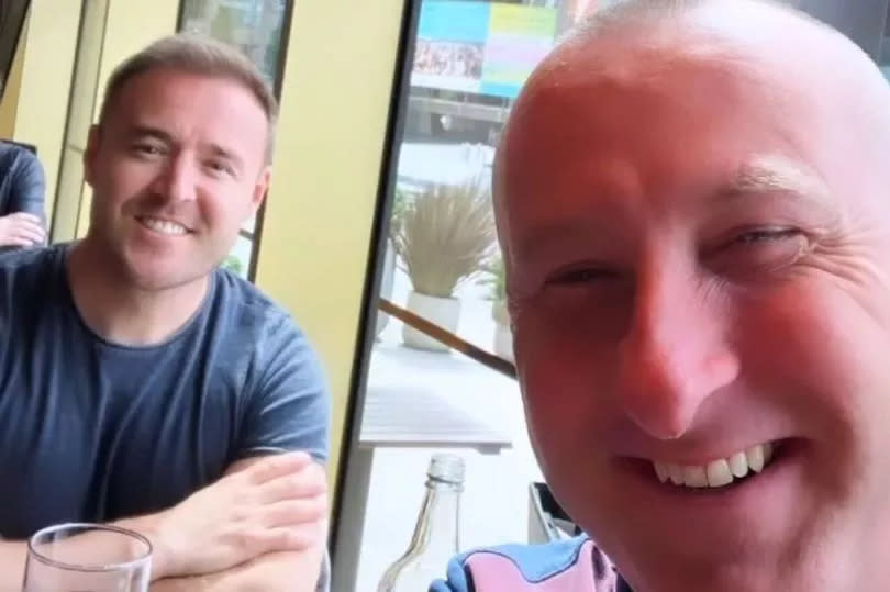 Coronation Street's Andy Whyment and Alan Halsall