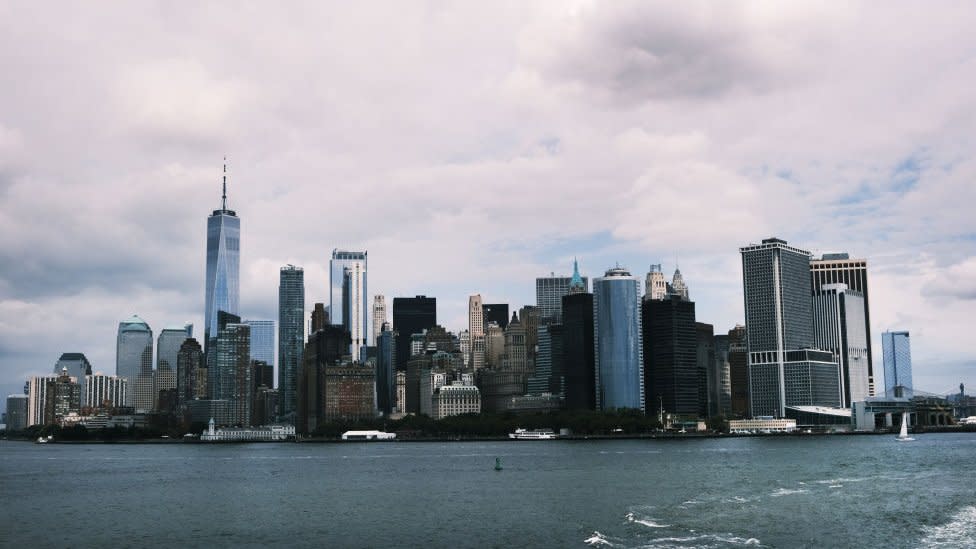 Nueva York desde el ferry de Staten Island.