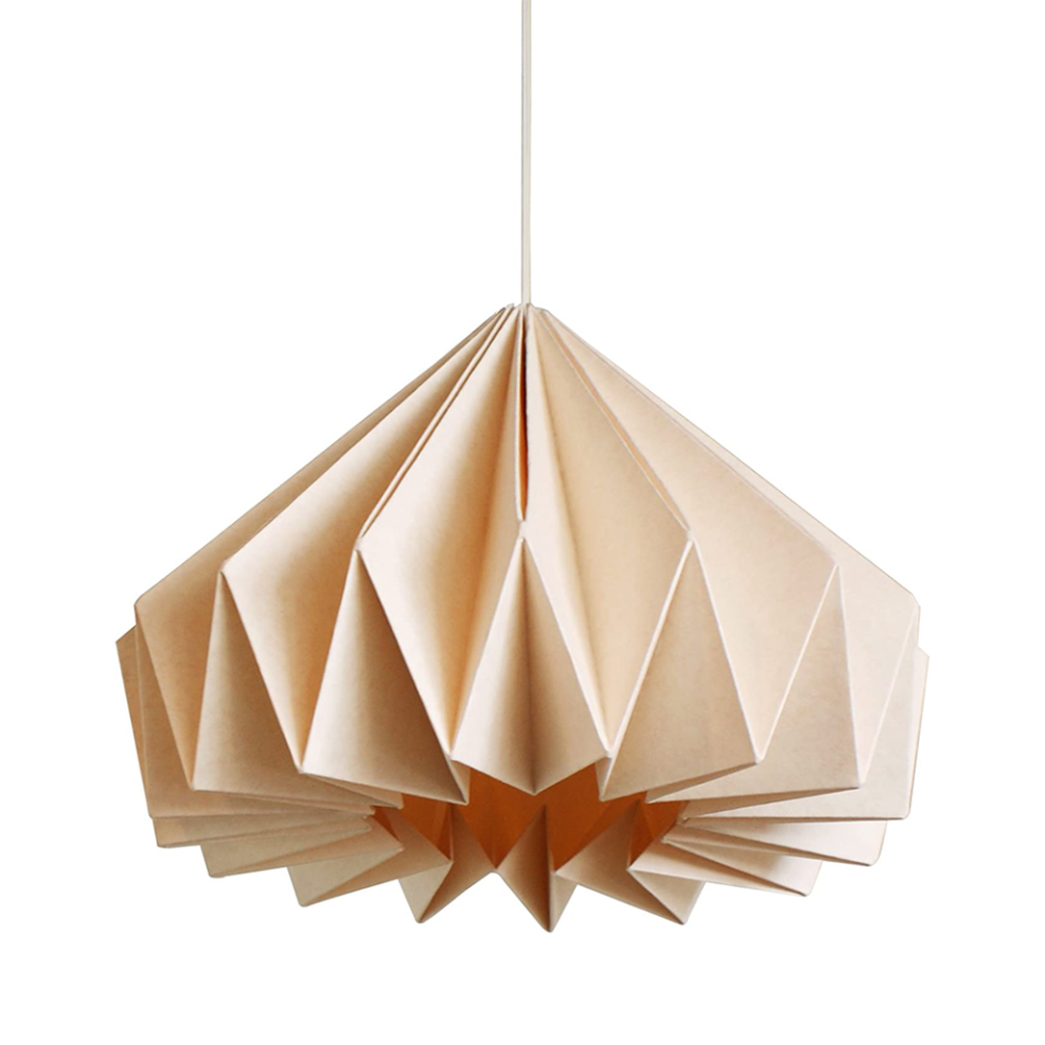 3) Paper Origami Lamp Shade