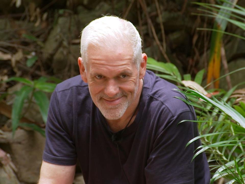 Chris Moyles on ‘I’m a Celebrity... Get Me Out of Here’ (ITV/Shutterstock)