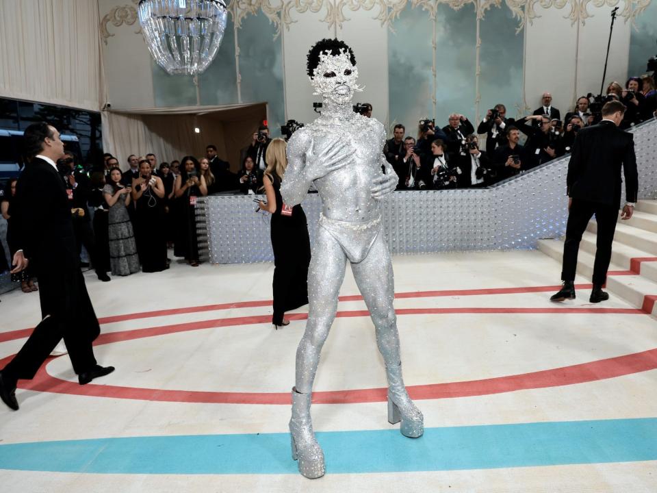 Lil Nas X attends the 2023 Met Gala.