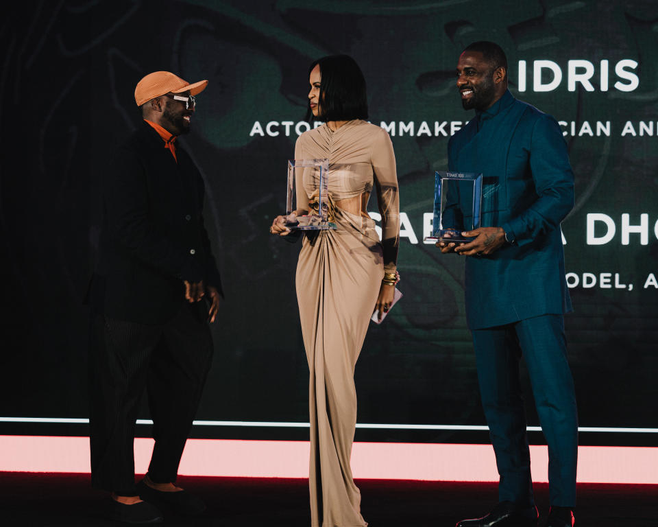 will.i.am, Idris Elba, Sabrina Dhowre Elba<span class="copyright">Rowben Lantion/BFA.com—BFA</span>