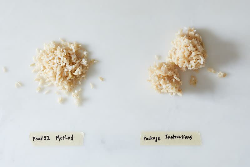 The most independent grains there are versus a couple of clumps.