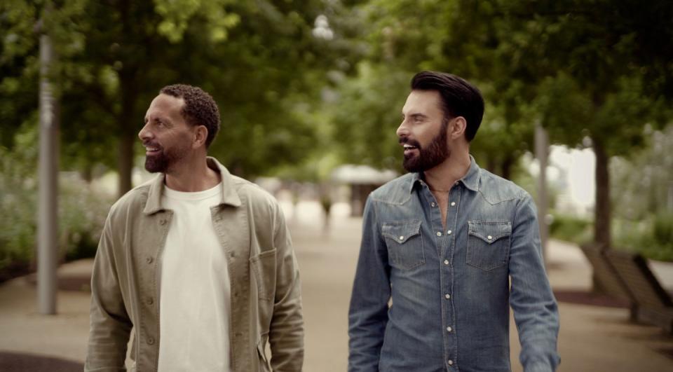 rylan clark, rio ferdinand, rylan homophobia, football and me