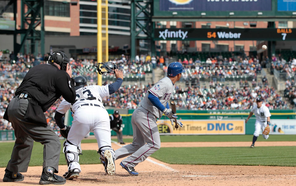 Texas Rangers v Detroit Tigers