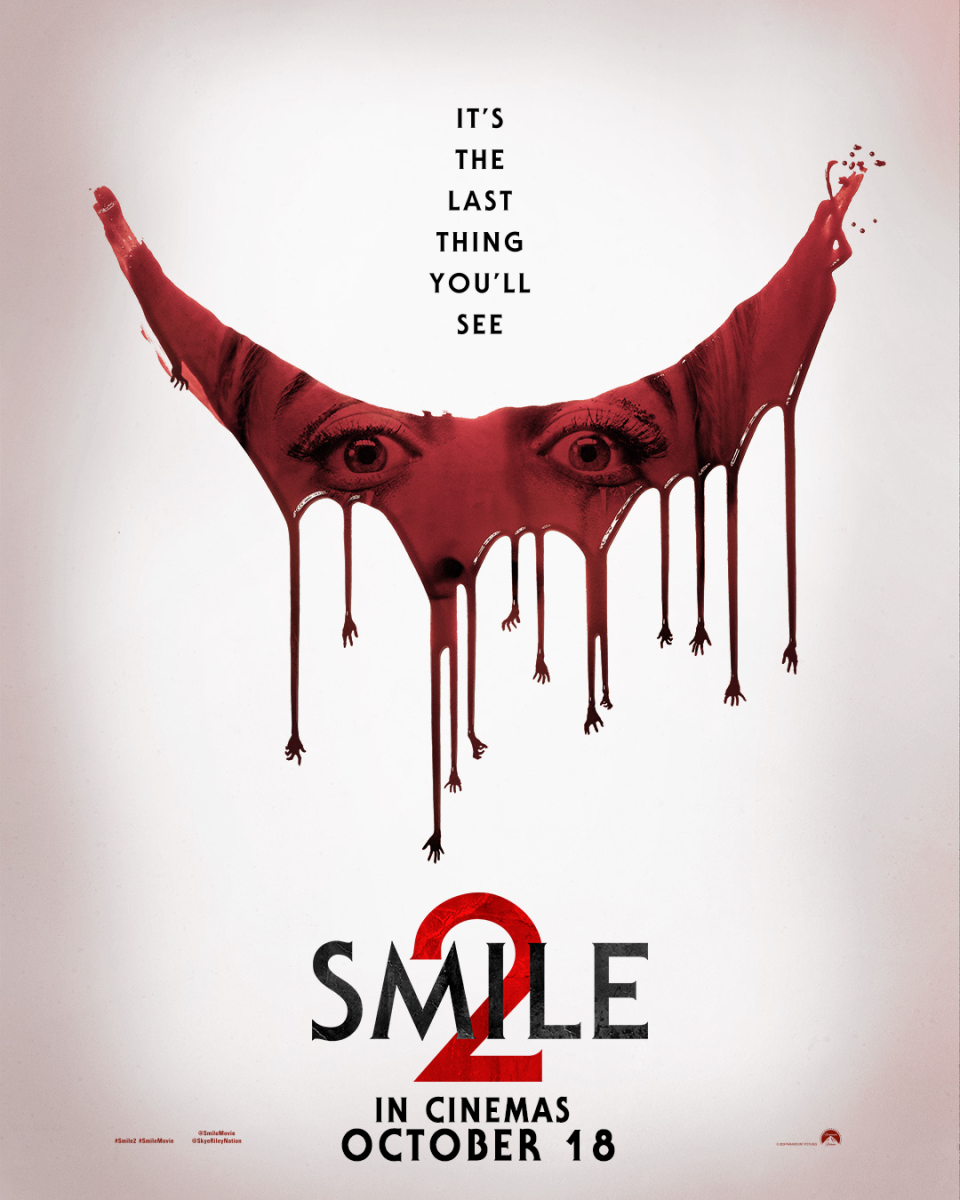 The official poster for Smile 2