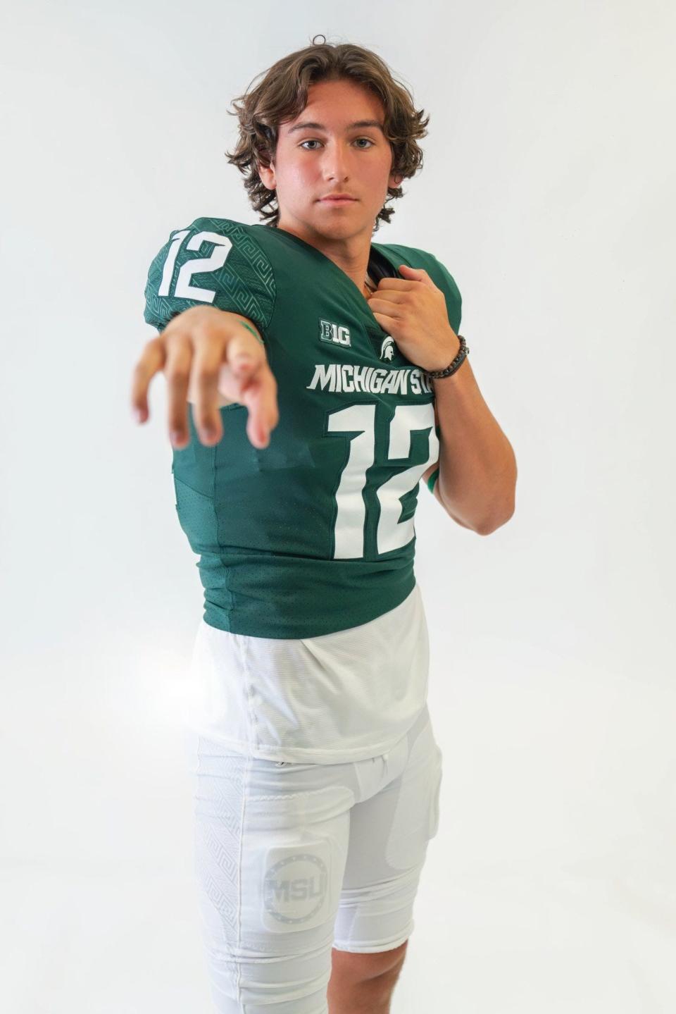 St. John Bosco (California) quarterback Katin Houser, a three-star recruit for 2022, committed to Michigan State on Sunday, June 27, 2021. (Photo courtesy Katin Houser on Twitter)