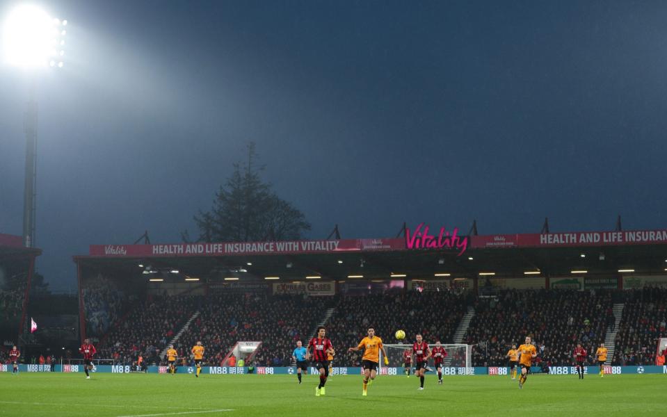 Bournemouth have recently installed LED floodlights at the Vitality Stadium - Getty Images Europe