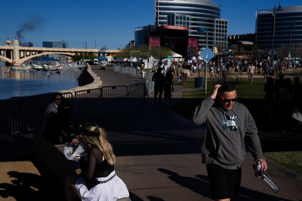 Tempe Beach Park is one of the locations where encampment residents said they may move to if they're kicked out of the riverbed.
