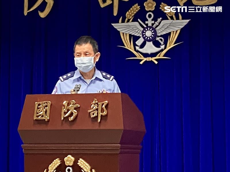 空軍司令部參謀長黃志偉中將。（圖／記者李國綸攝影）