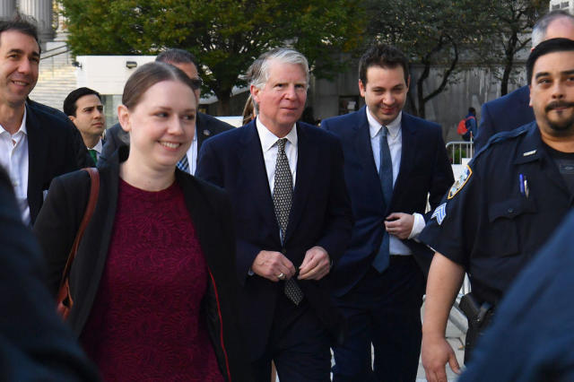 New York District Attorney Cyrus Vance Jr. arrives for a hearing at federal appeals court President Donald Trump's tax records on Oct. 23, 2019. / Credit: ANGELA WEISS/AFP via Getty Images