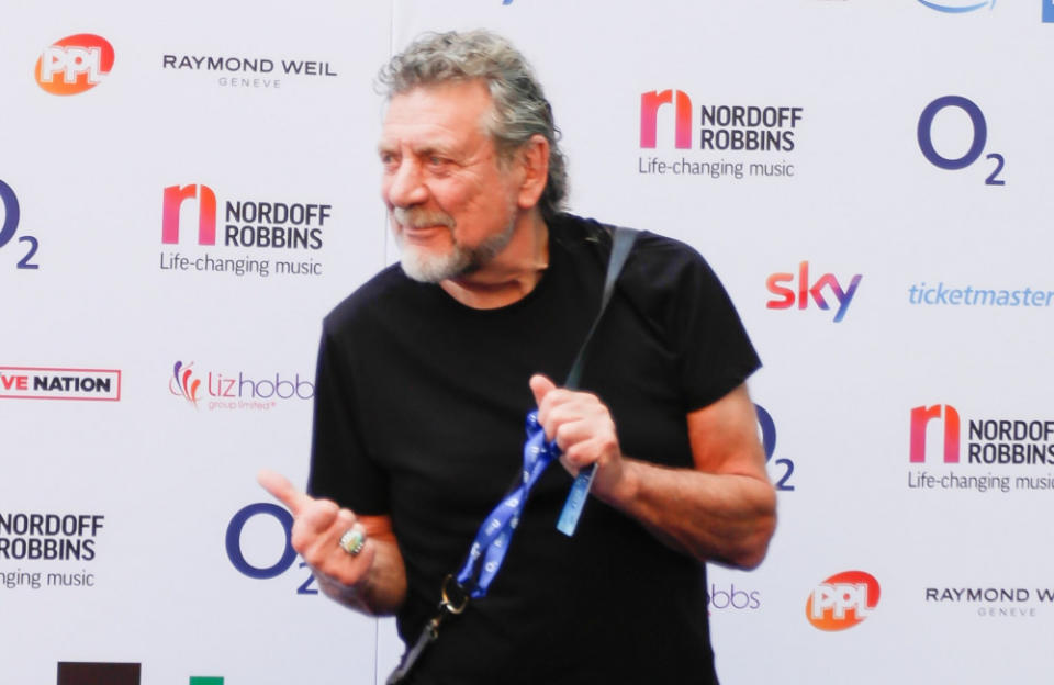 Robert Plant has reflected on his relationship with 'Stairway to Heaven' credit:Bang Showbiz