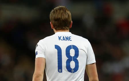 Football - England v Lithuania - UEFA Euro 2016 Qualifying Group E - Wembley Stadium, London, England - 27/3/15 England's Harry Kane Action Images via Reuters / Carl Recine Livepic