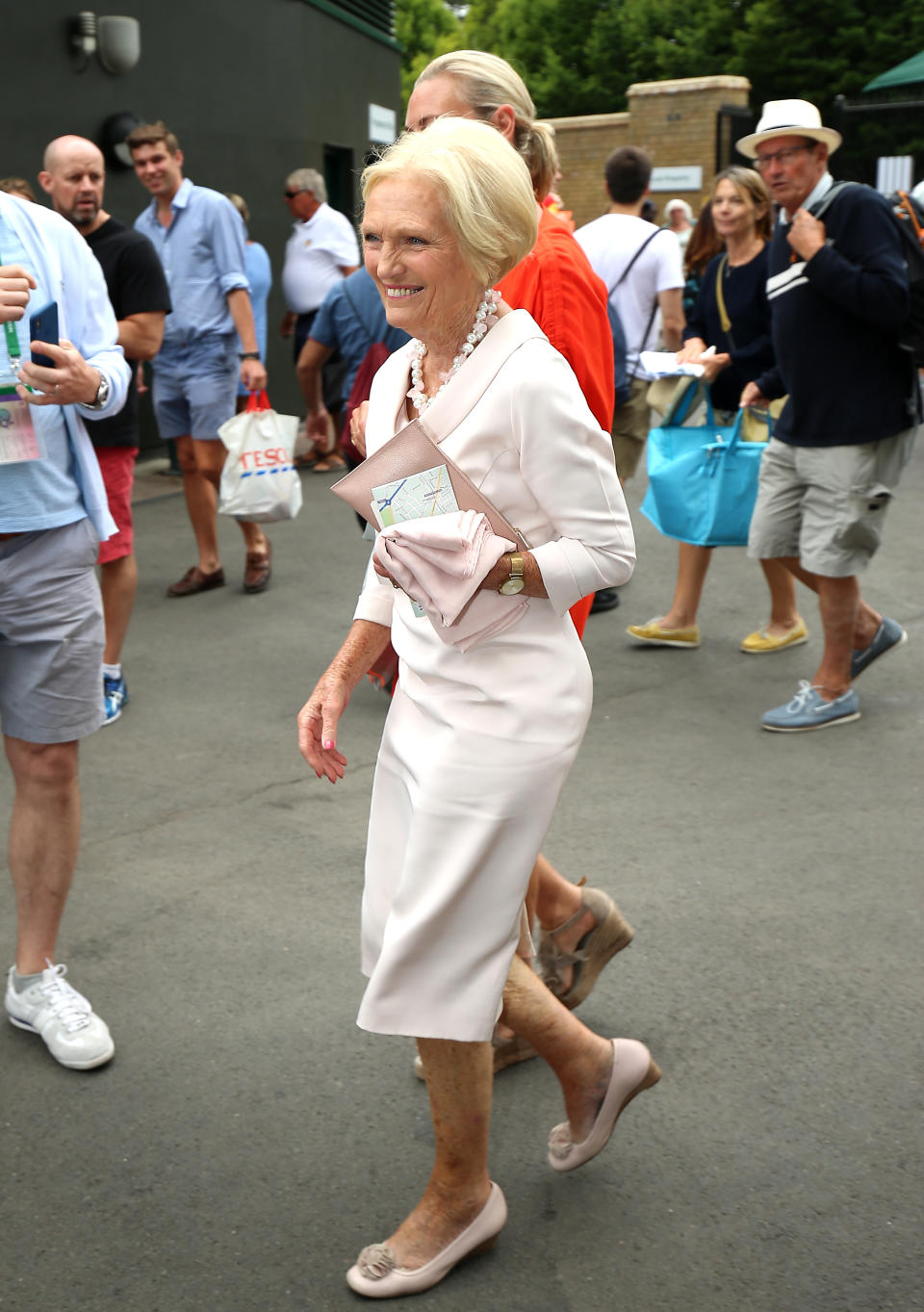 Day seven of Wimbledon 2018: Mary Berry