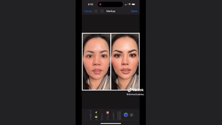 Bold glamour, el filtro de maquillaje muy realista que genera polémica en Tiktok